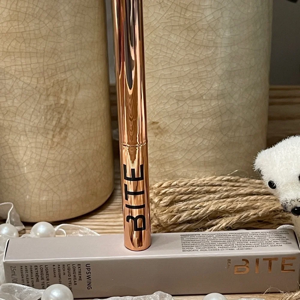 BITE BEAUTY Upswing Extreme Longwear Liquid Eyeliner in “Solid Black”